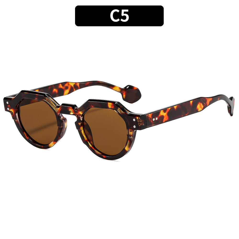 Künstlerische geometrische Sonnenbrille