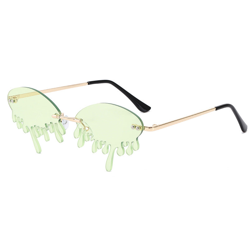 Damen Sonnenbrille mit kreativem Tropfen-Design Brehn