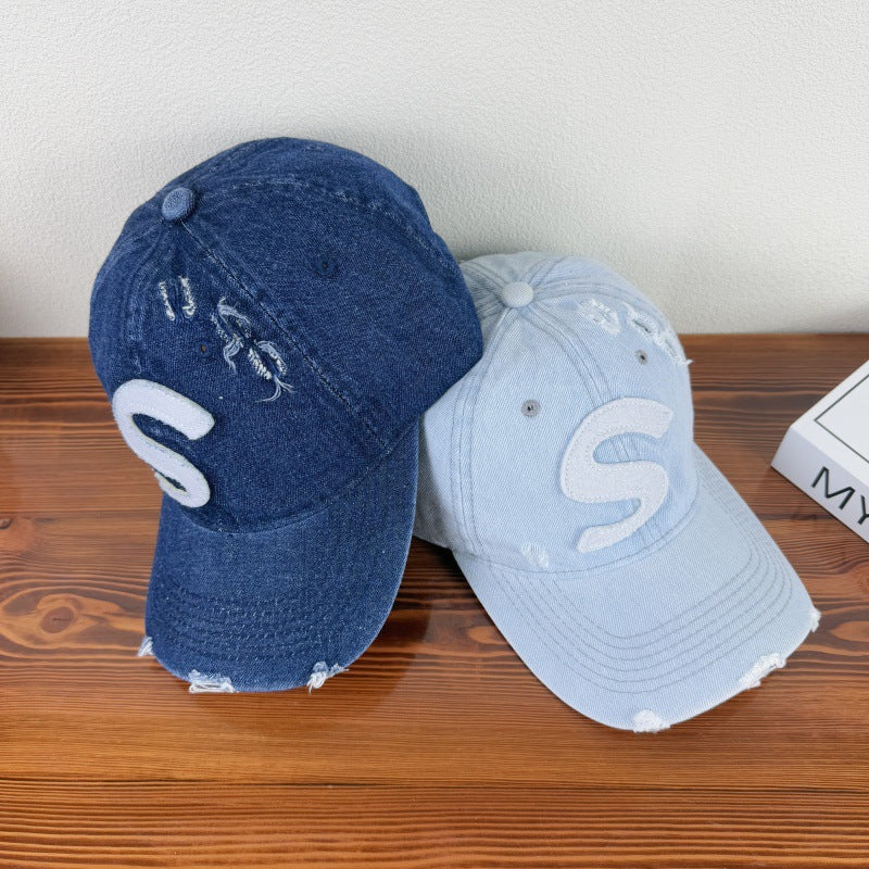 Damen Vintage Grafik Logo Baseballmütze Brehn