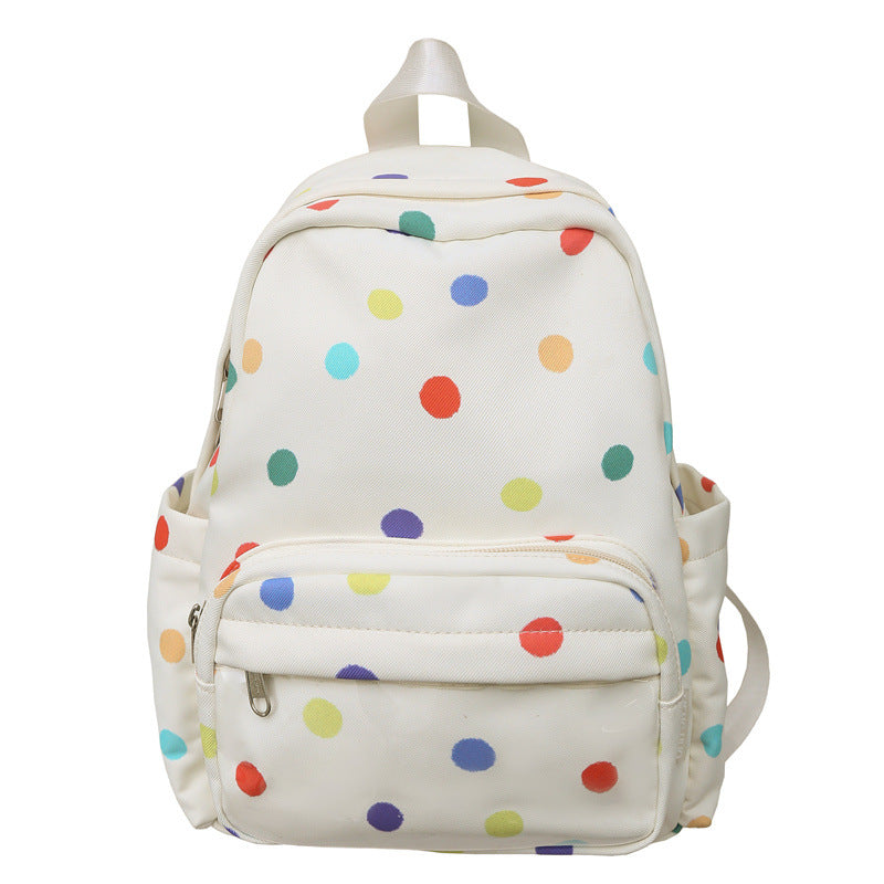 Sternen-Print Multi-Taschen Rucksack Brehn