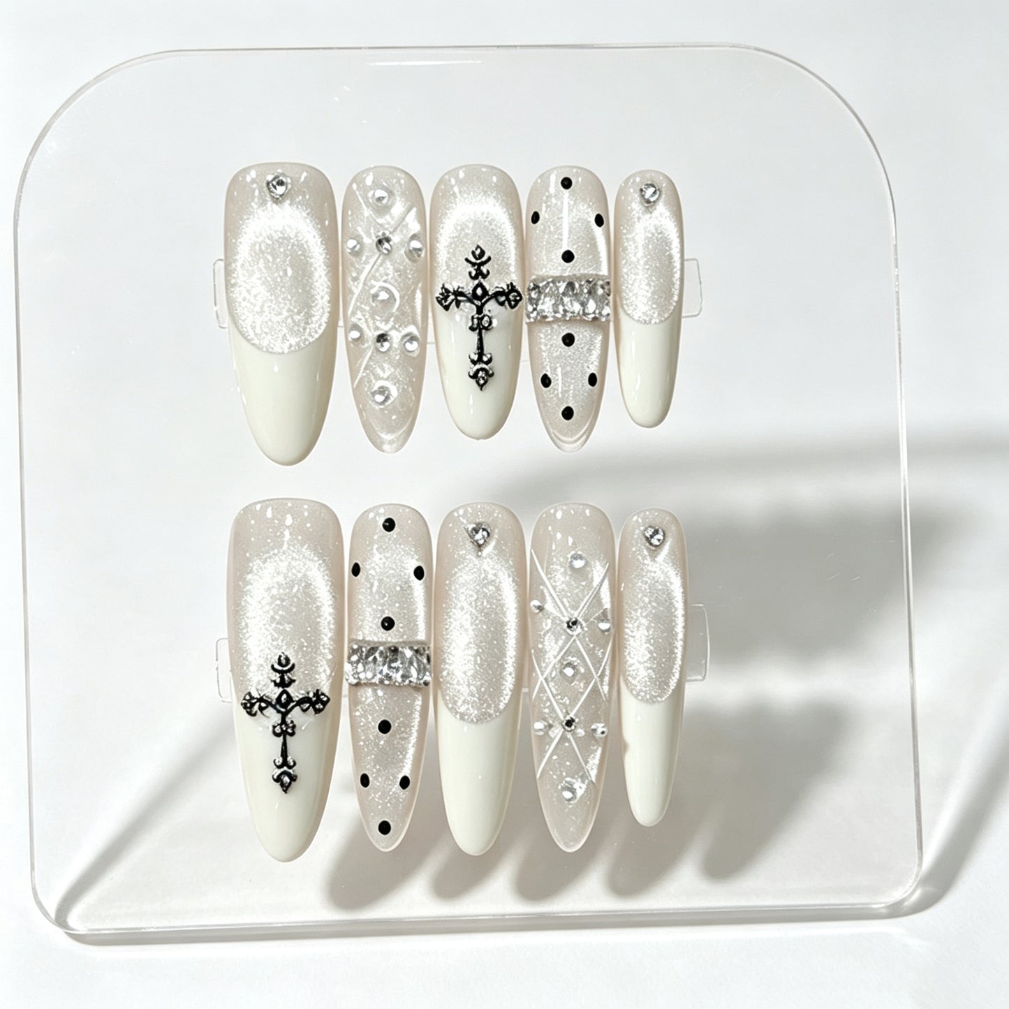 Dekoratives Nail Art Press-On Set Brehn 1787314135
