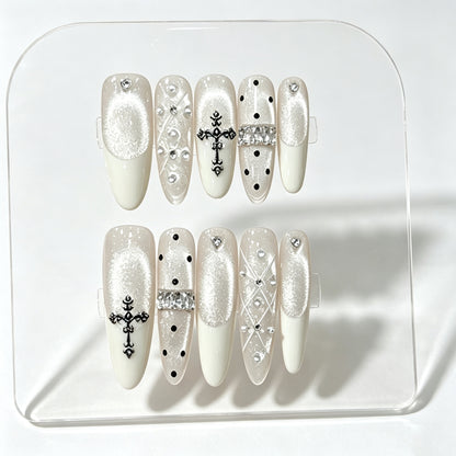 Dekoratives Nail Art Press-On Set Brehn 1787314135