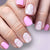Floral Themen Press-On Nagelkunst Set Brehn