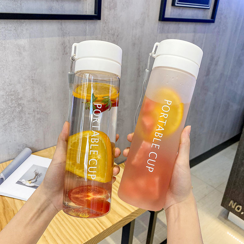 Damen Trinkflasche mit innovativem Deckel Brehn