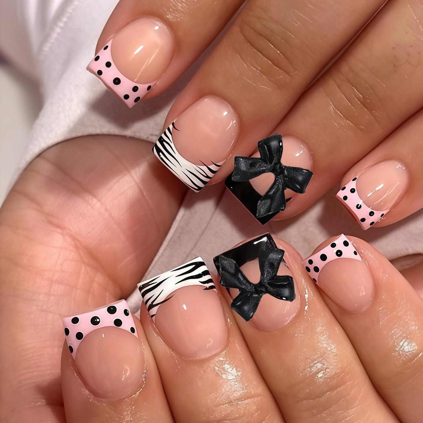 Dekorative Nagelkunst Tipps Set Brehn