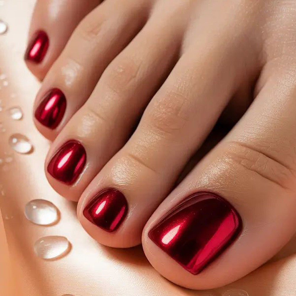 Elegante Fußnagelkunst Brehn