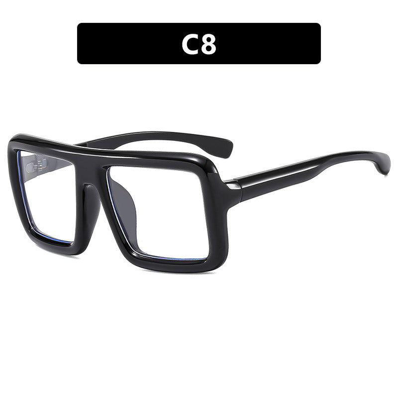 Damen modische Sonnenbrille im trendigen Oversized-Design Brehn
