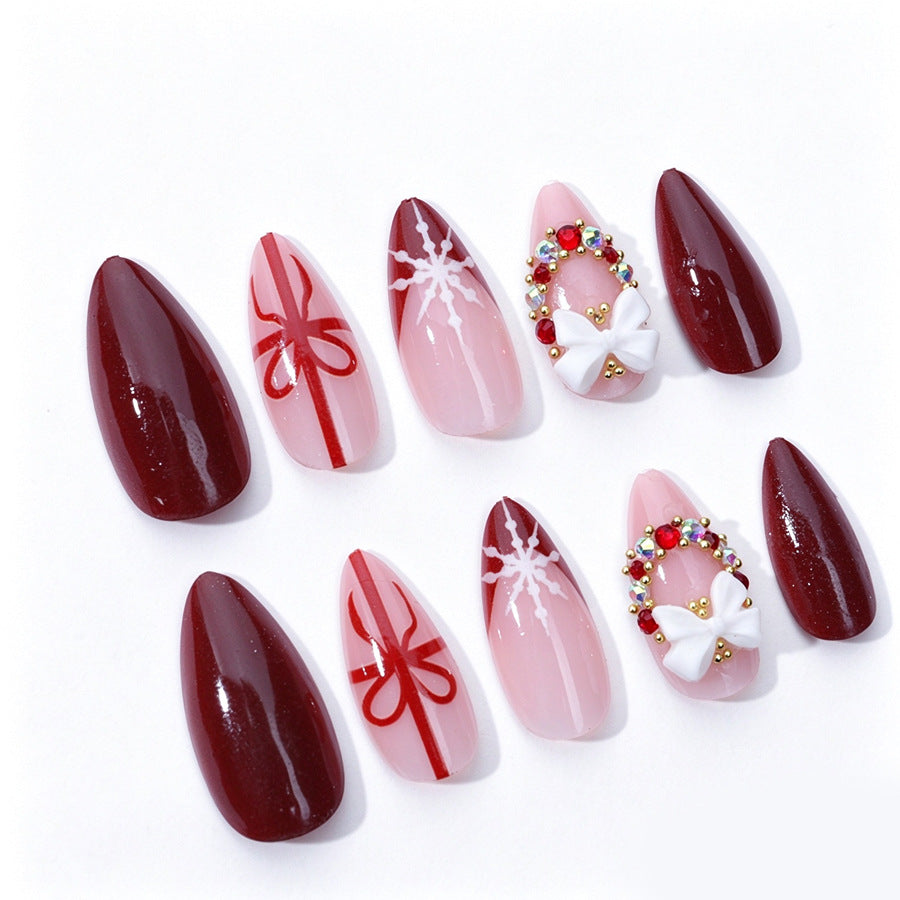 Festliches Urlaubsthema Druck-Nagelset Brehn