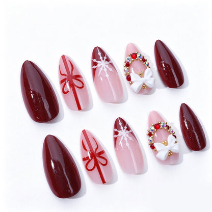 Festliches Urlaubsthema Druck-Nagelset Brehn