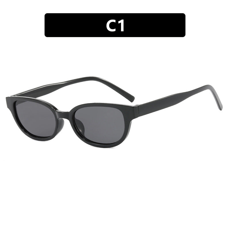 Damen modische Cat-Eye Sonnenbrille mit UV-Schutz und leichtem Rahmen Brehn