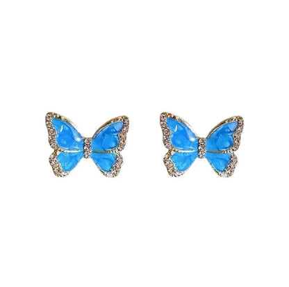 Elegante Schmetterlings-Ohrringe Brehn