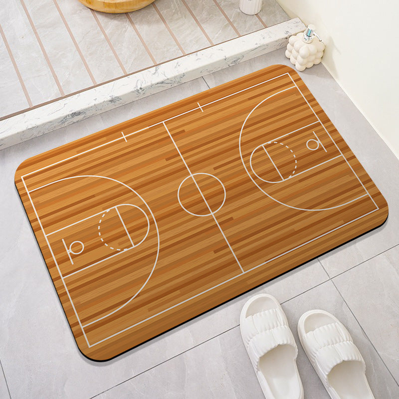 Baseball Thema Badmatte