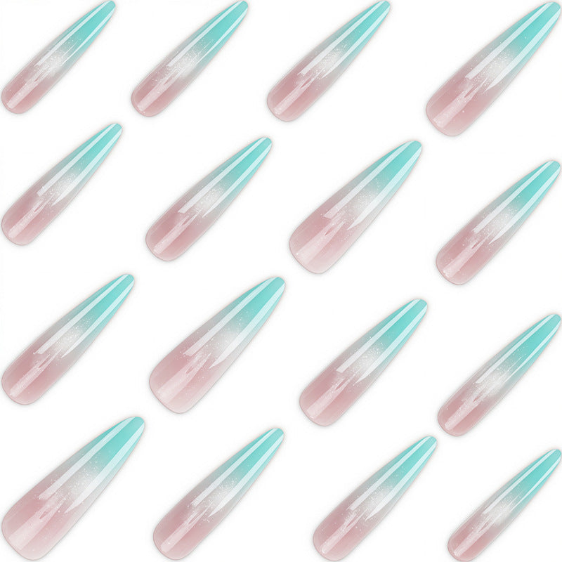 Gradient Press-On Nails Brehn