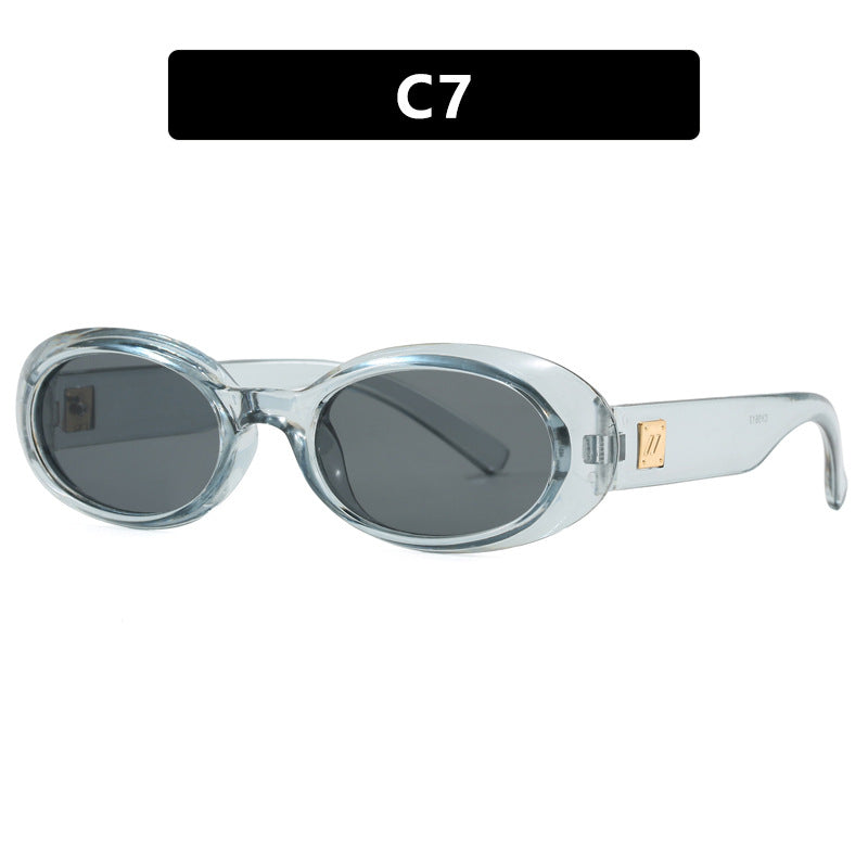 Damen exklusive Sonnenbrille im eleganten Ovaldesign Brehn