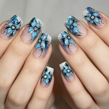 Floral Design Nagelkunst Brehn