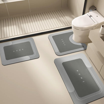 Stylisches Badezimmermatten-Set
