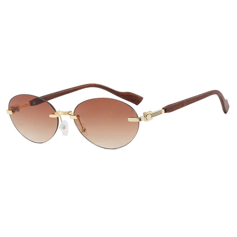 Damen modische Sonnenbrille im eleganten Retro-Stil mit hochqualitativen Gläsern und Holzdetails Brehn