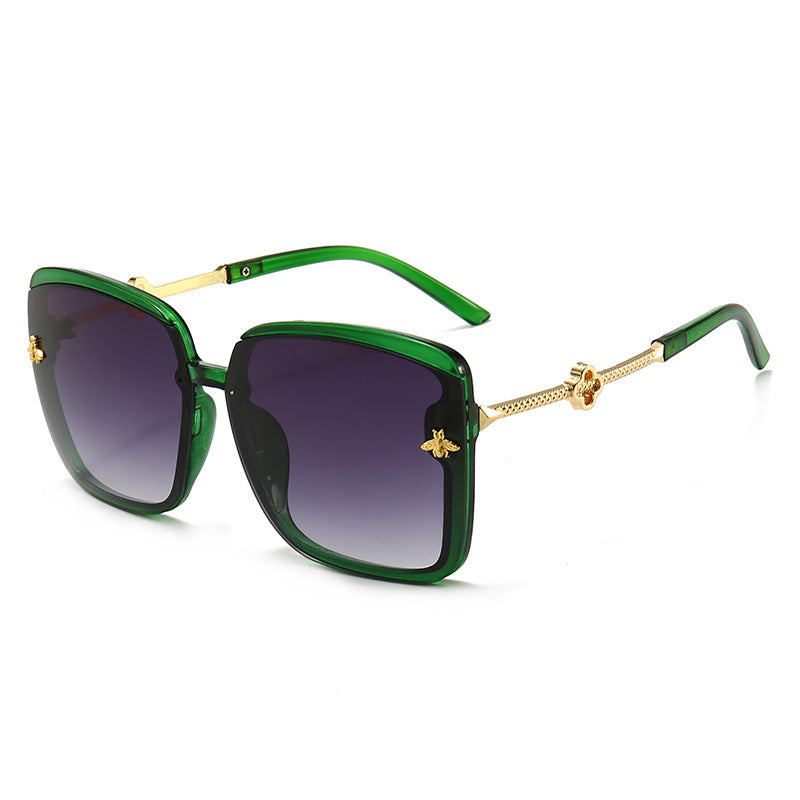 Luxe Übergroße Quadratische Rahmen Sonnenbrillen Brehn