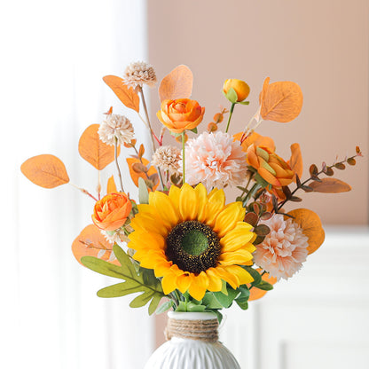 Premium Künstlicher Sonnenblumenstrauß