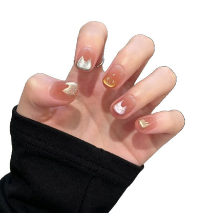 Künstlerische Minimalistische Nagelkunst