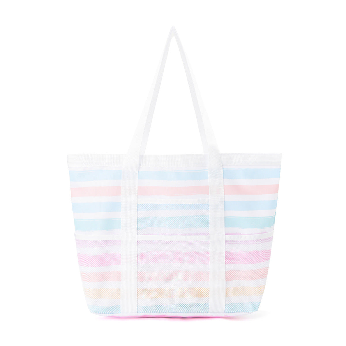 Strandtasche mit Durchlässigem Design und Großem Fächer Brehn