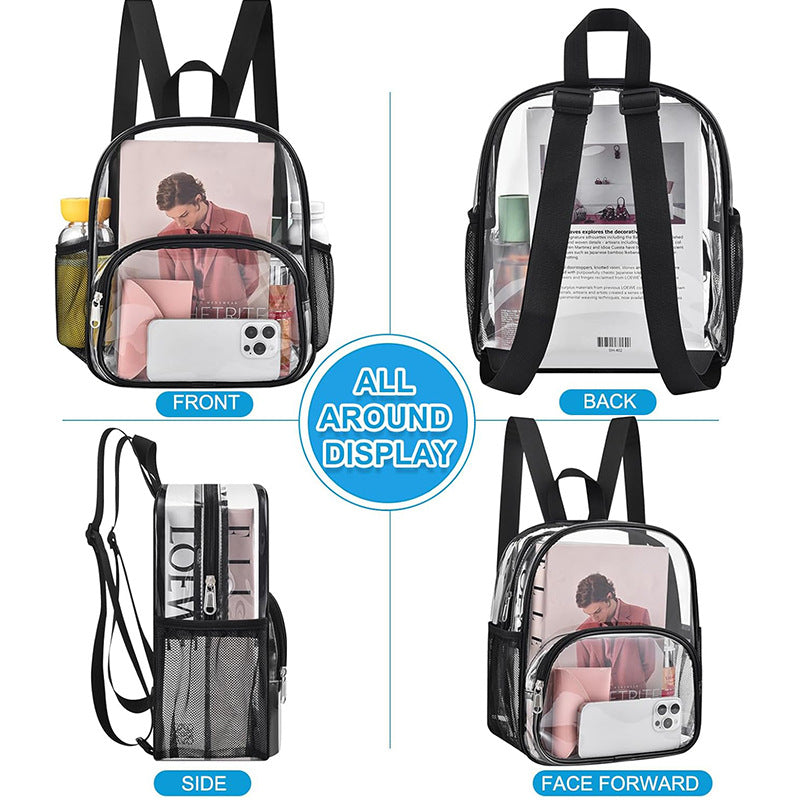 Unisex durchsichtiger Komfort-Rucksack Brehn