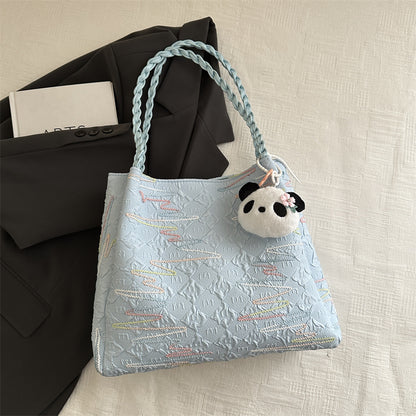 Gepolsterte dekorative Schultertasche Brehn