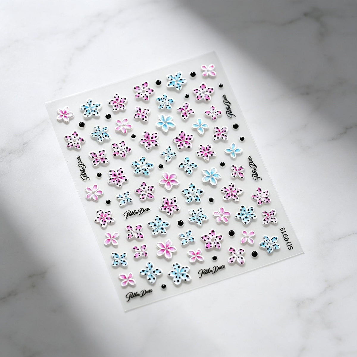 Floral Decorative Nail Art Aufkleber