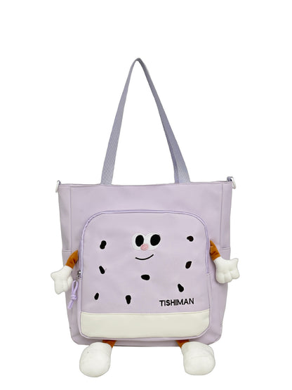 Verspielter Plüsch-Charakter-Rucksack Brehn