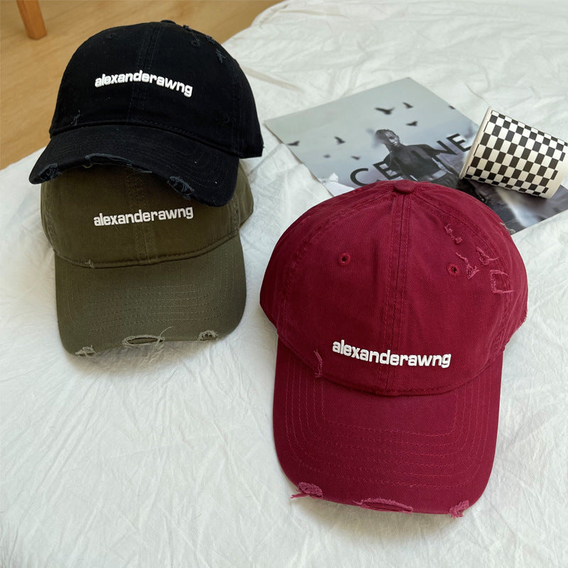 Unisex Vorgealterte Baumwoll-Baseballmütze Brehn