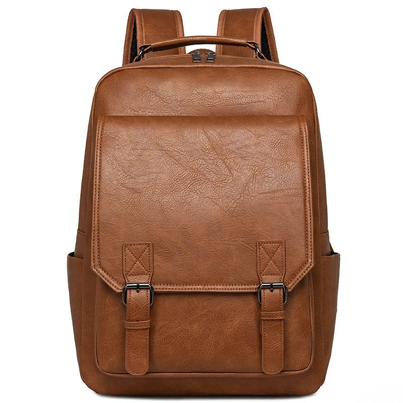 Stylischer Leder-Rucksack Brehn
