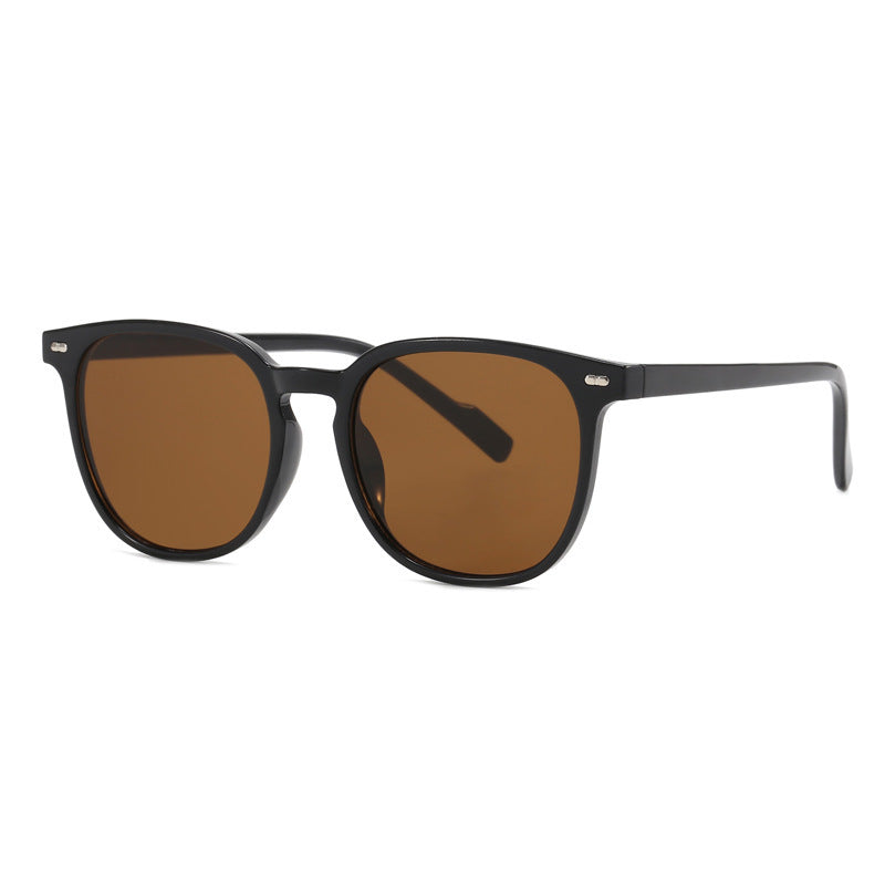 Damen modische Sonnenbrille mit robustem Kunststoffrahmen und hochwertigem UV-Schutz Brehn