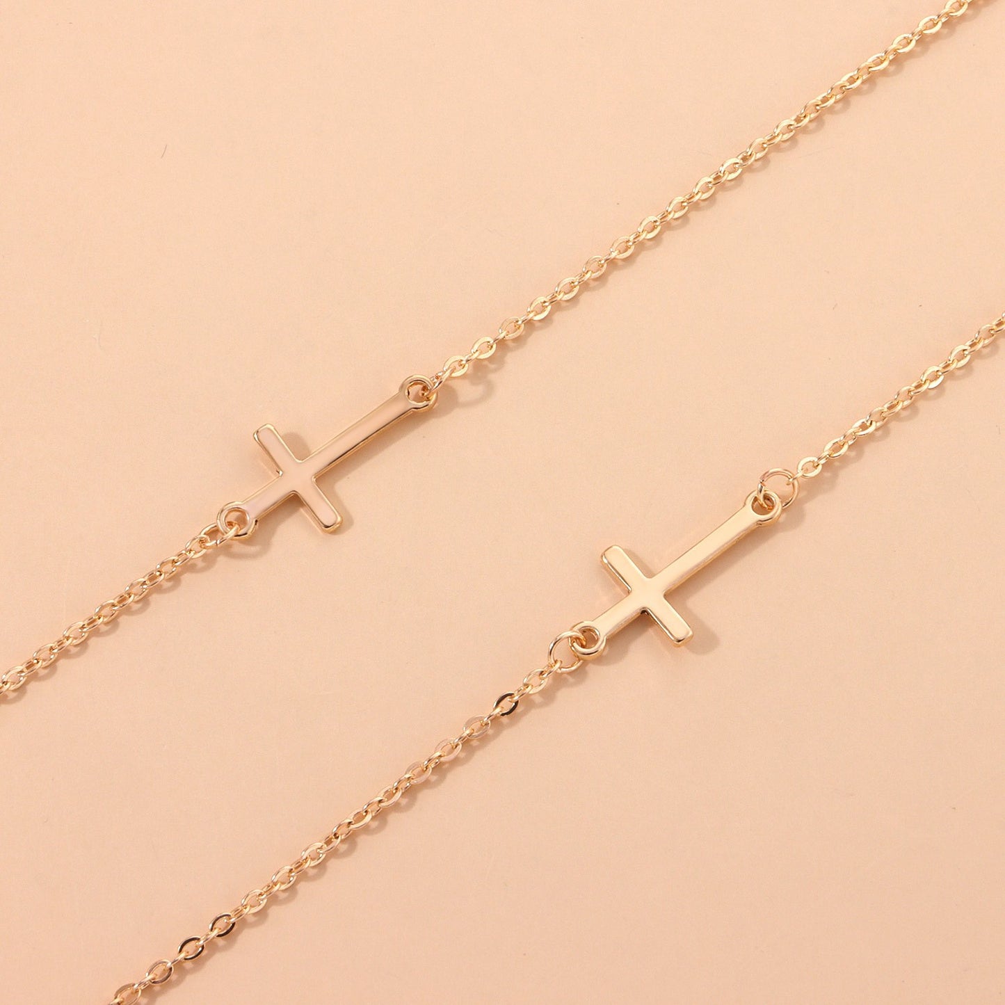 Cross Charm Brillen Kette Brehn