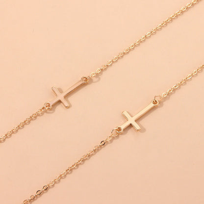 Cross Charm Brillen Kette Brehn