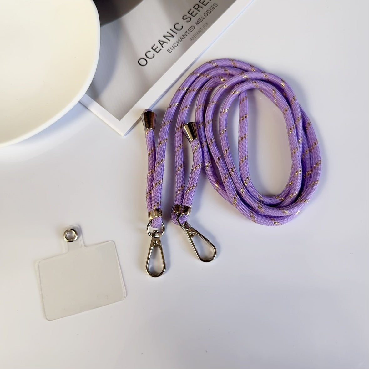 Verstellbare Lanyard mit doppelten Clips Brehn
