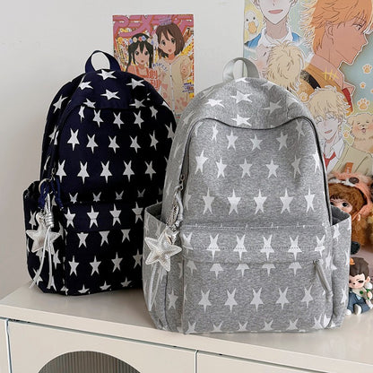 Lässiger Sternenprint Rucksack Brehn