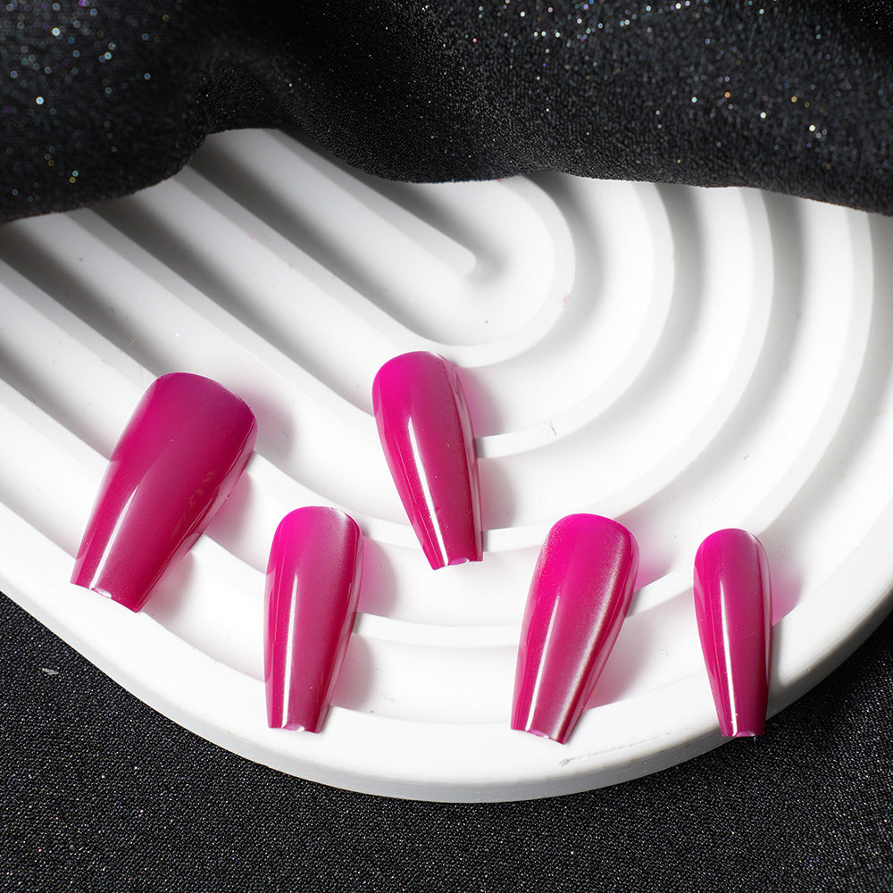 Premium Glossy Press-On Nail Set Brehn