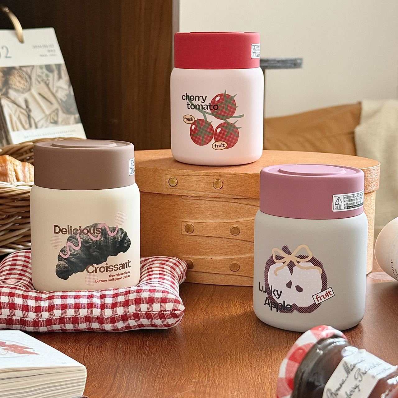 Damen lustige und kinderfreundliche Thermosflasche Brehn