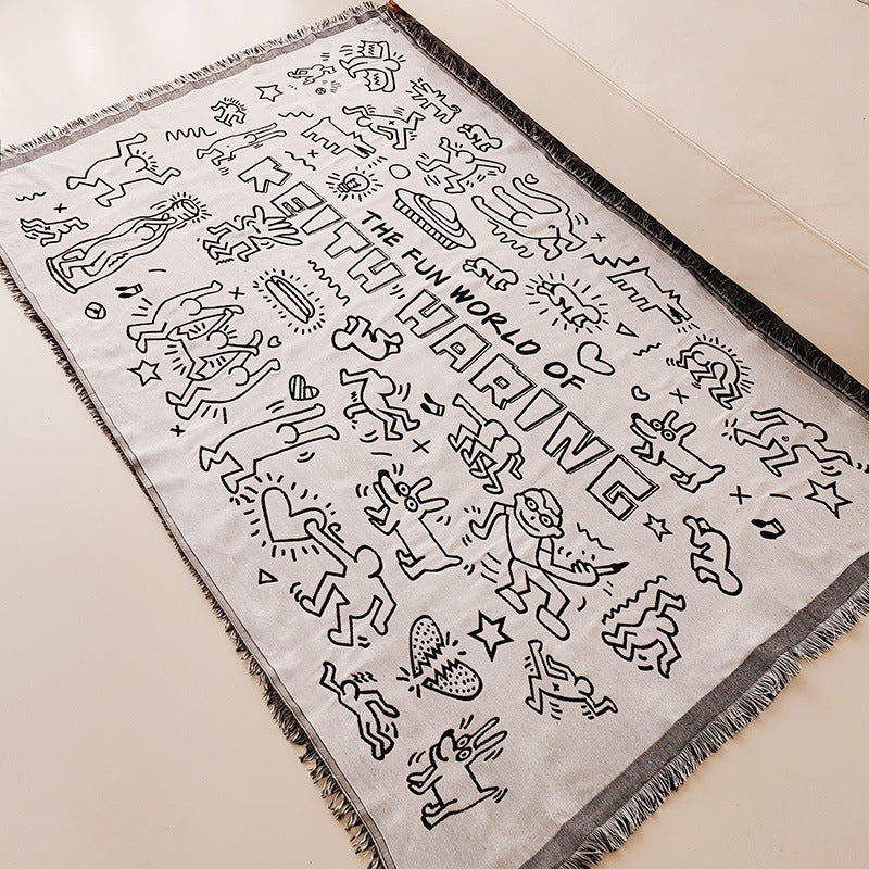 Verspielte Künstlerische Wandteppich-Decke
