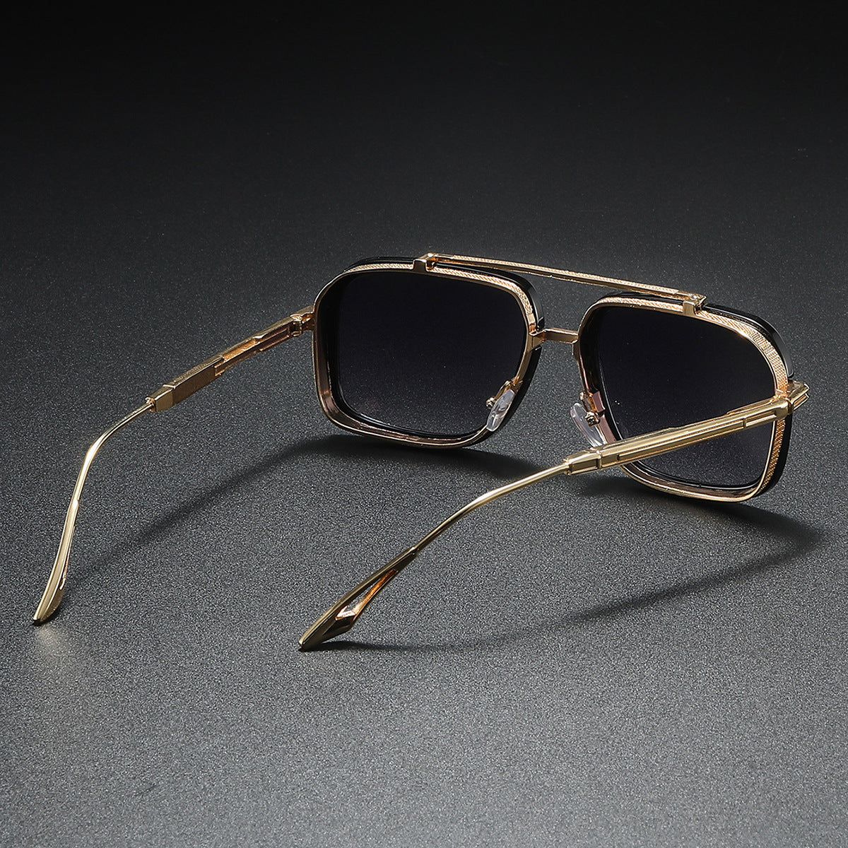 Damen Sonnenbrille mit luxuriösem Metallrahmen und stylischen Details Brehn