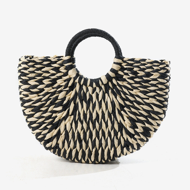 Damen Handtasche mit innovativem, geflochtenem Design Brehn