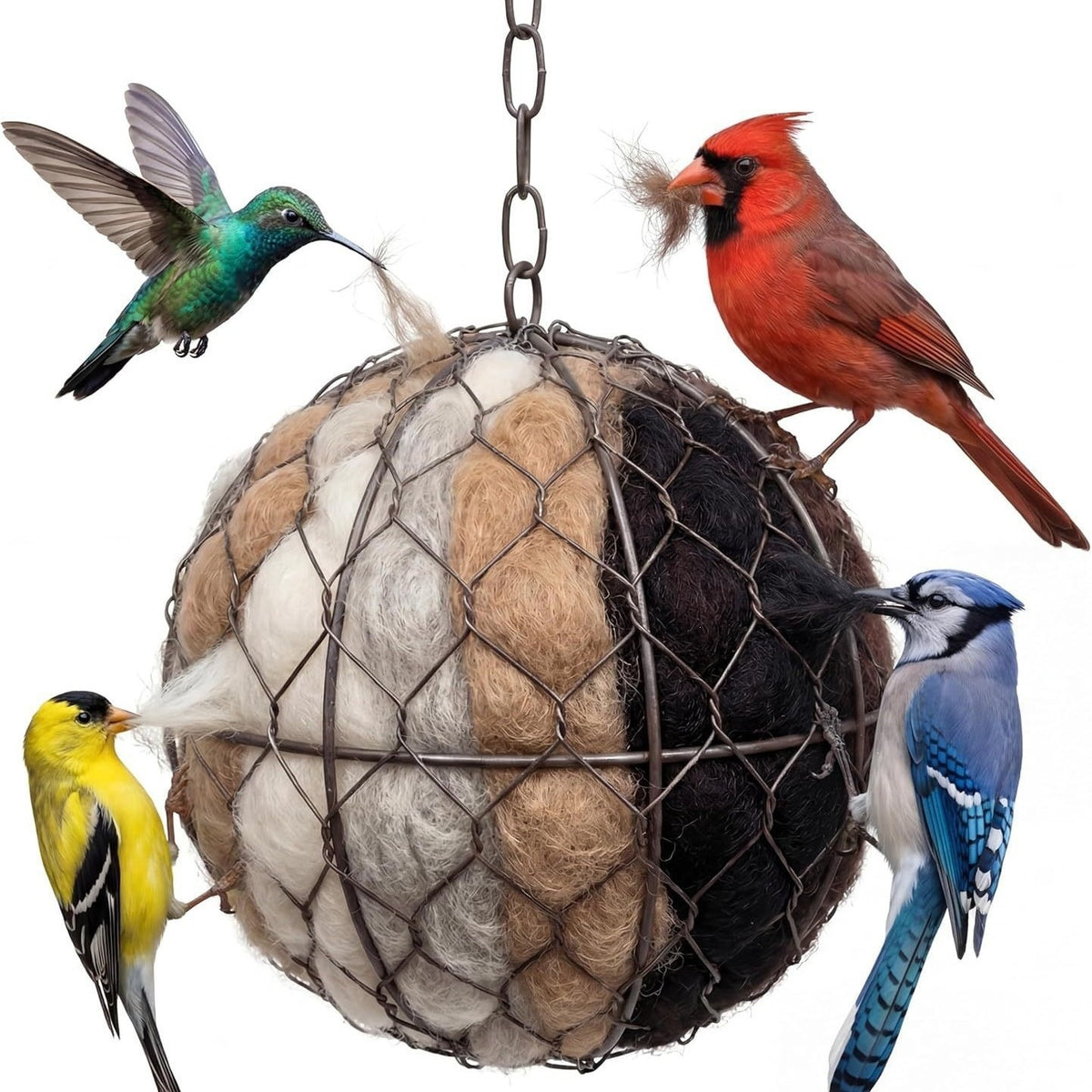 Hängender Vogelhaus Brehn