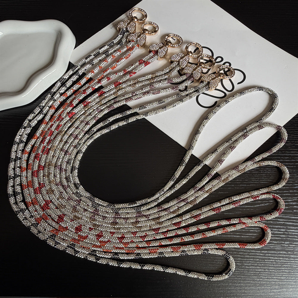 Rhinestone-besetzte Telefon-Lanyard Brehn