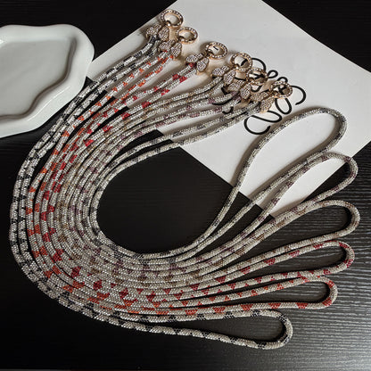 Rhinestone-besetzte Telefon-Lanyard Brehn