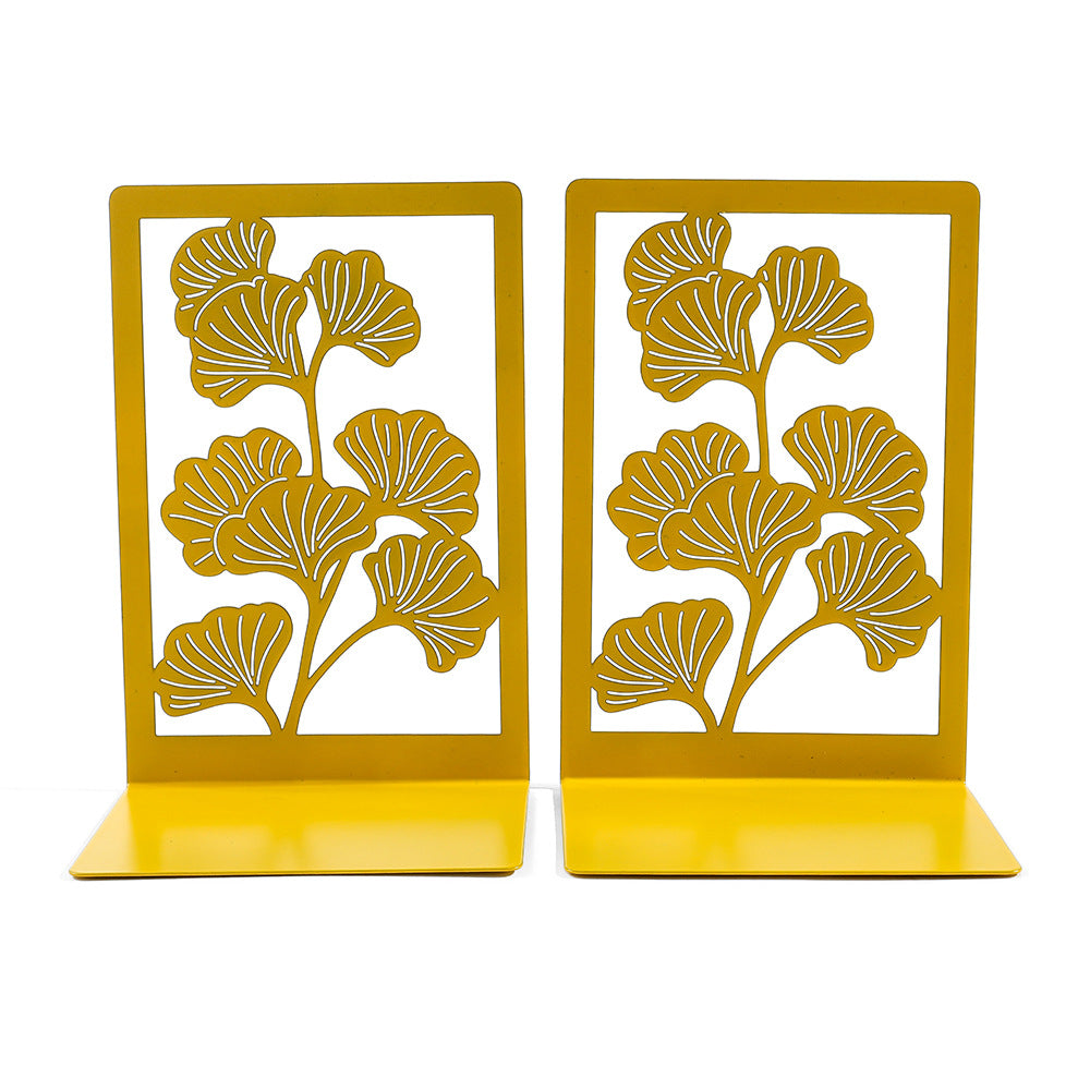 Elegante Metallbuchstützen