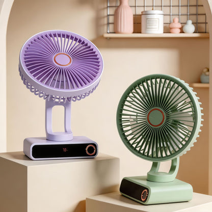 Damen Tragbarer Tischventilator im modernen und kompakten Design Brehn
