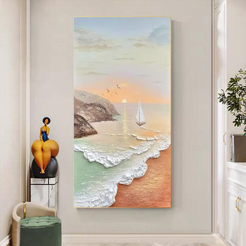 Küstenruhe Wandkunst