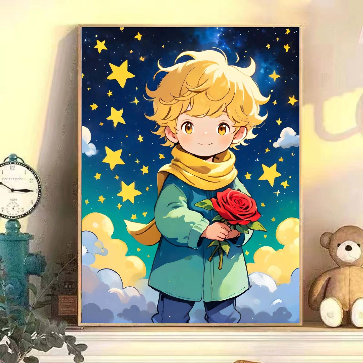 Verspielter Charakter Leinwand Kunstdruck Brehn