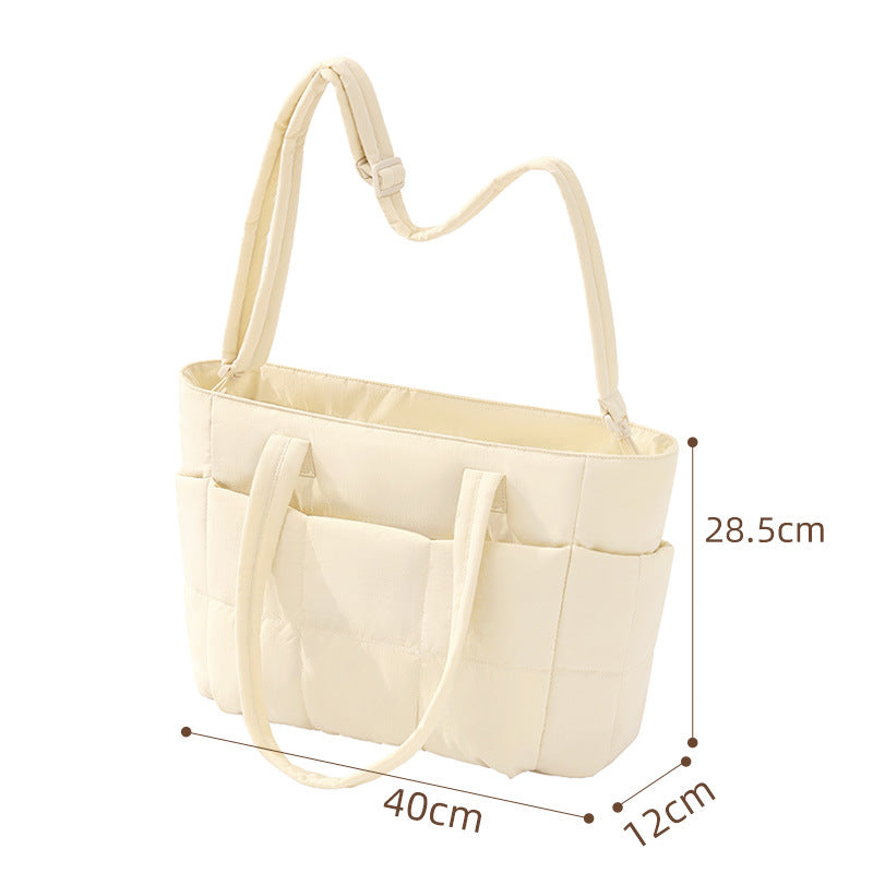 Gepolstertes Mehrfachtaschen-Tote Brehn