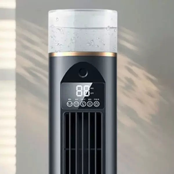 Unisex Einheitsgröße schlanker oszillierender Turmventilator mit verstellbaren richtungsweisenden Lamellen flüsterleiser DC-Motor Brehn